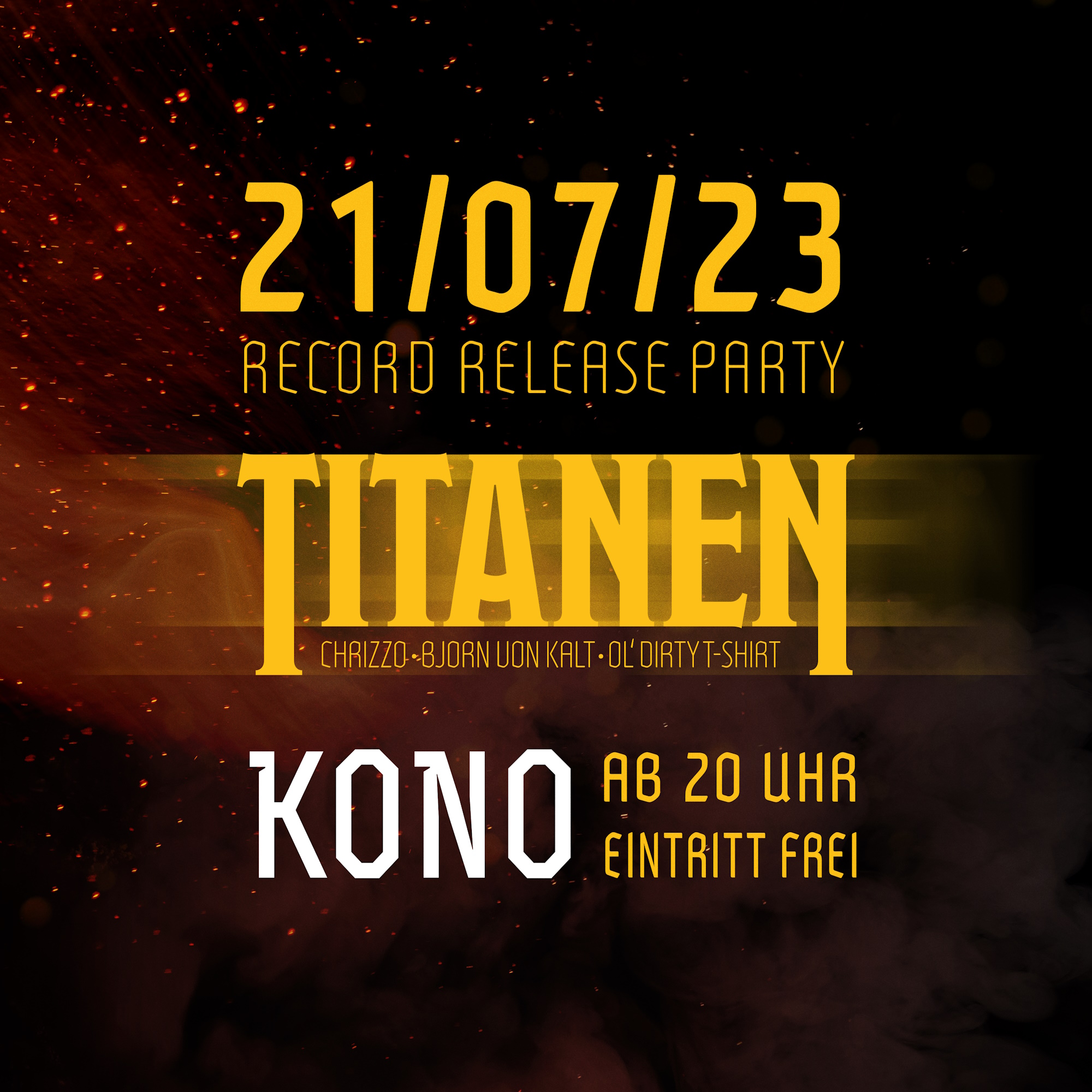 Titanen – Record Release Party